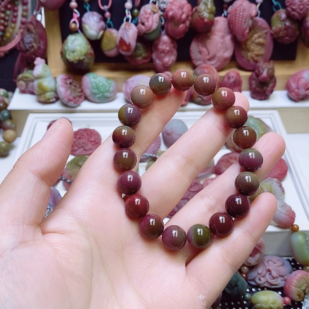 玛瑙/玉髓盐源玛瑙手链未镶嵌