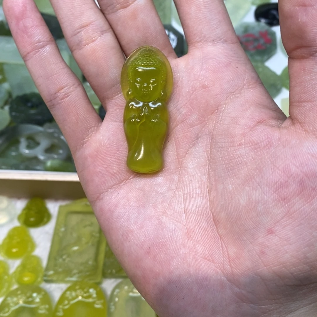 岫玉未镶嵌吊坠(不含链)