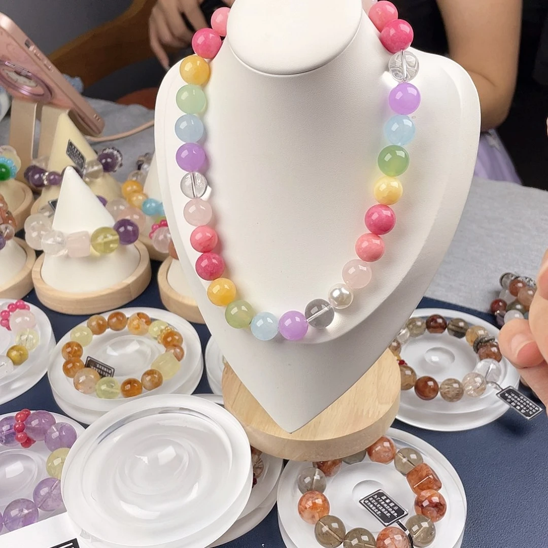 银S925镀金镶嵌手链水晶