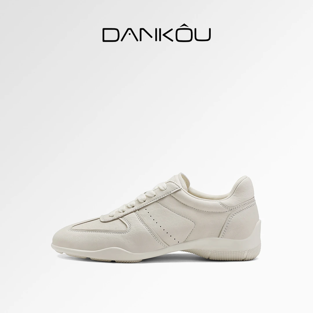 【刘茜姐姐专属】DANKOU丹蔻  新款时尚复古运动休闲女鞋舒适德训鞋