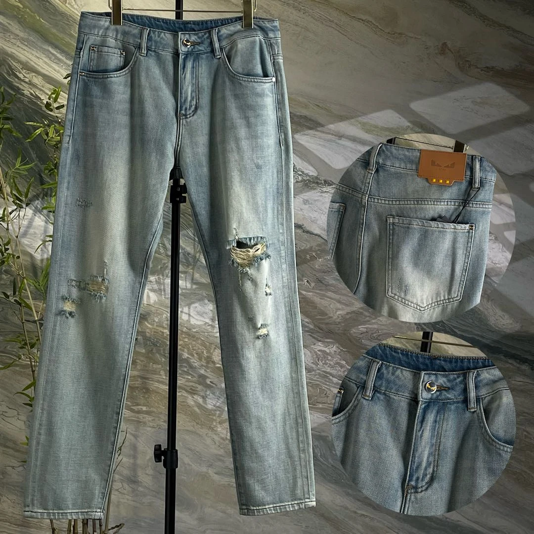 【13号链接】广州春夏季舒适休闲时尚牛仔裤6511