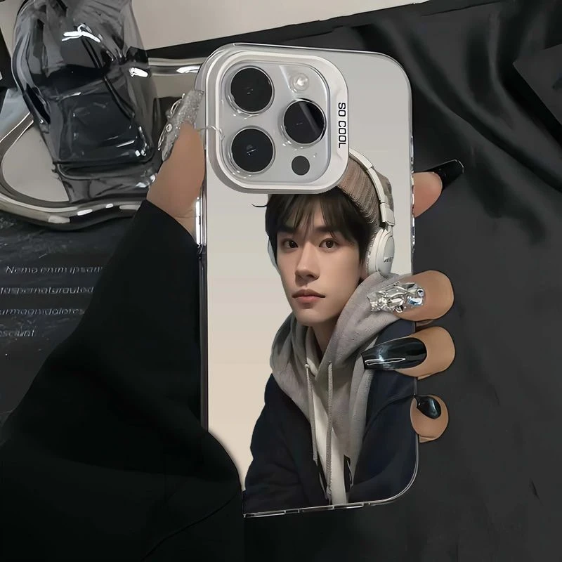 易烊千玺适用iphone16手机壳苹果华为vivo小米OPPO荣耀小众防摔套