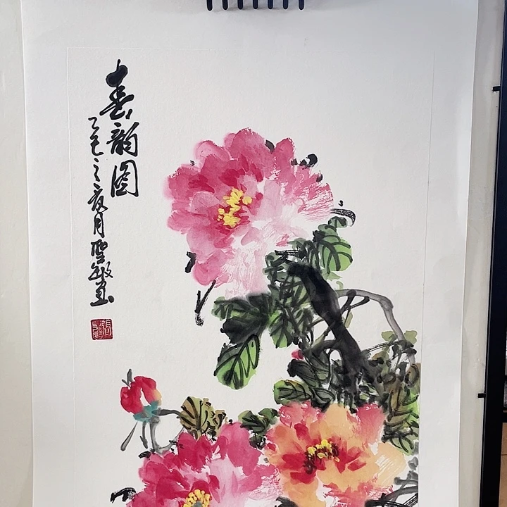 国画张圣敏先生纯手绘作品