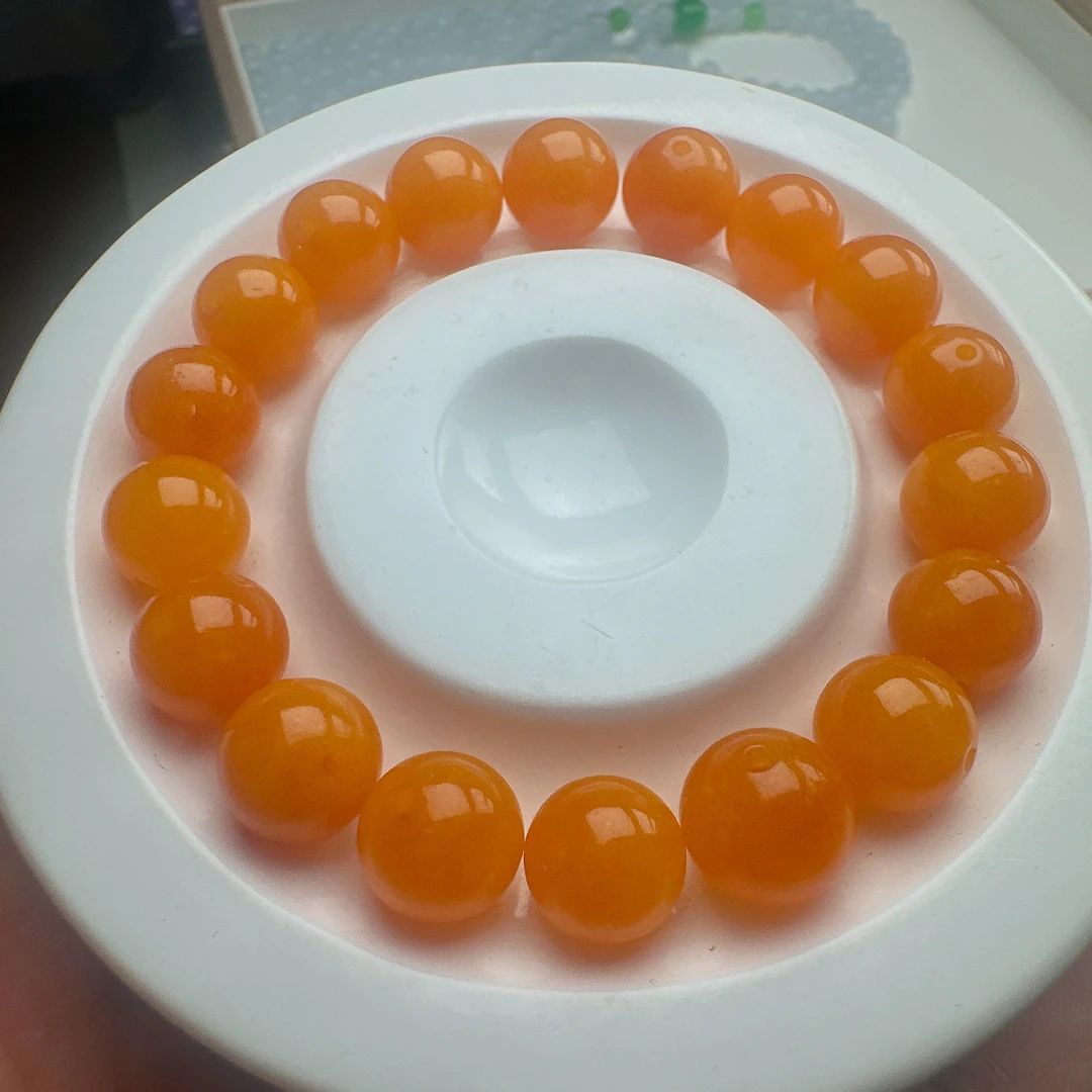 A32 卡10mm 冰黄鸡油黄散珠 发一颗