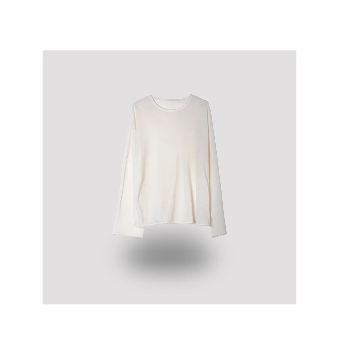 【总】D5L201亚麻休闲时尚潮流打底衫