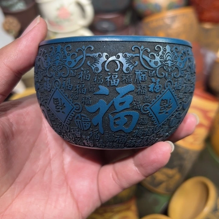 茶杯紫砂宜兴紫砂主人杯