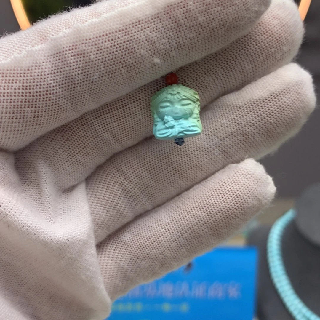 绿松石挂件未镶嵌