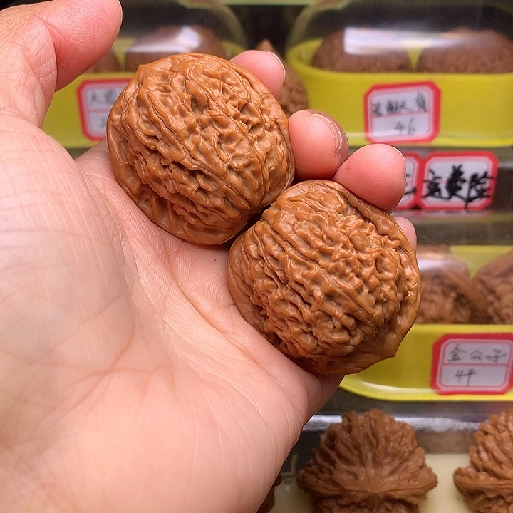 吊坠文玩核桃润****）莲花