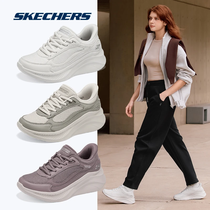 【闪穿糕糕】斯凯奇官方女鞋百搭跑步休闲鞋流光风减震老爹鞋117526