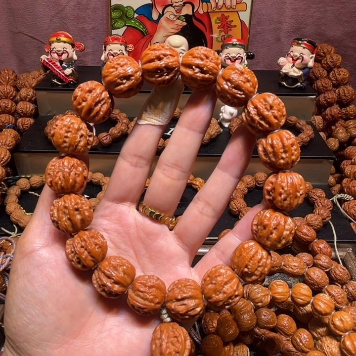 龙***一手串文玩核桃精品