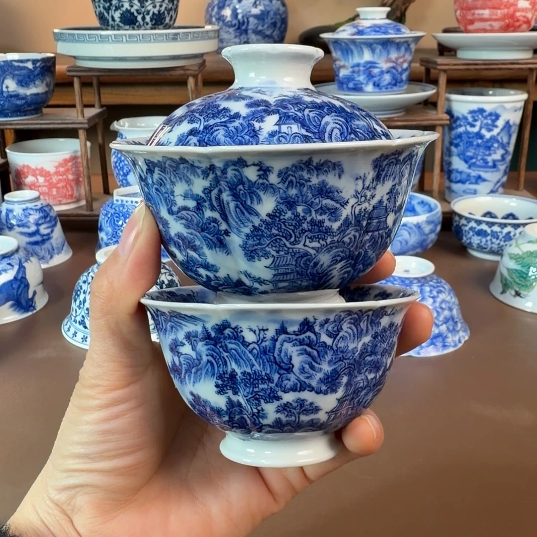 景德镇陶瓷手工手绘