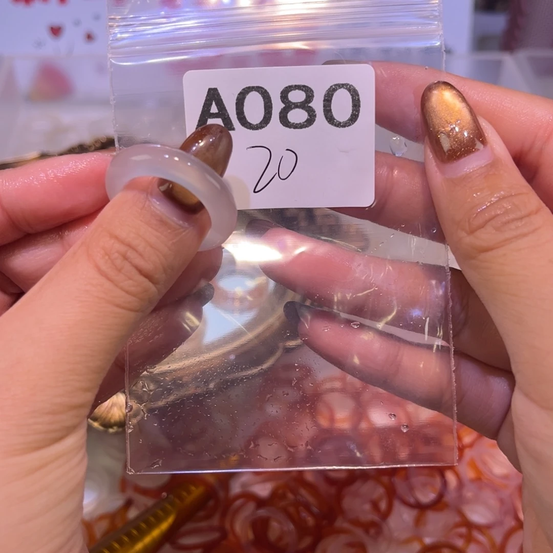 玛瑙/玉髓未镶嵌戒指080