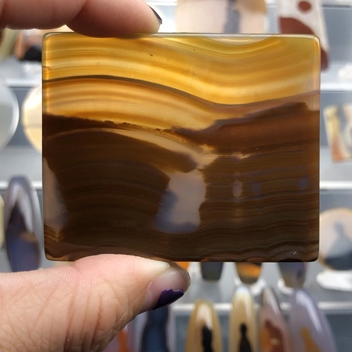 玛瑙/玉髓未镶嵌颈饰54