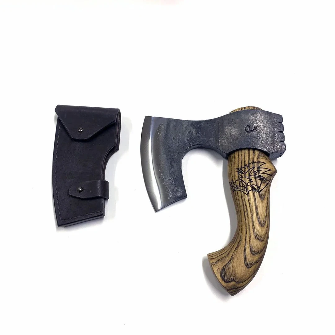 fadirtools短柄胡子斧头手斧多功能户外露营斧bc露营斧维京斧