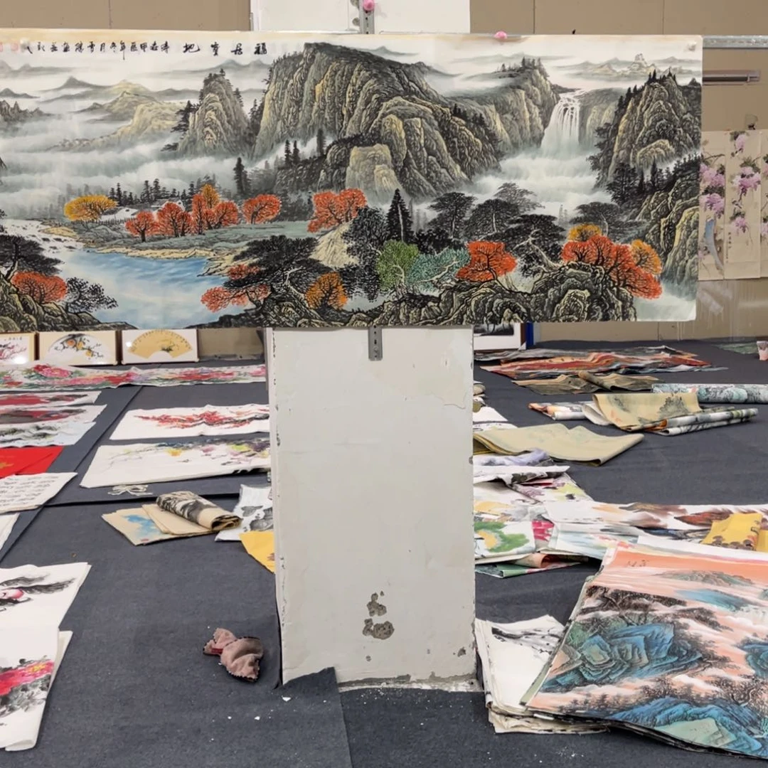 国画处理作品看好再拍哦