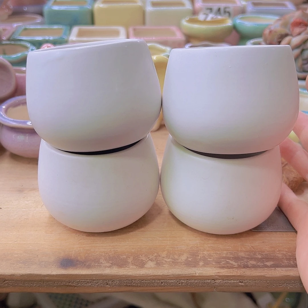 陶瓷花盆当场满12包邮