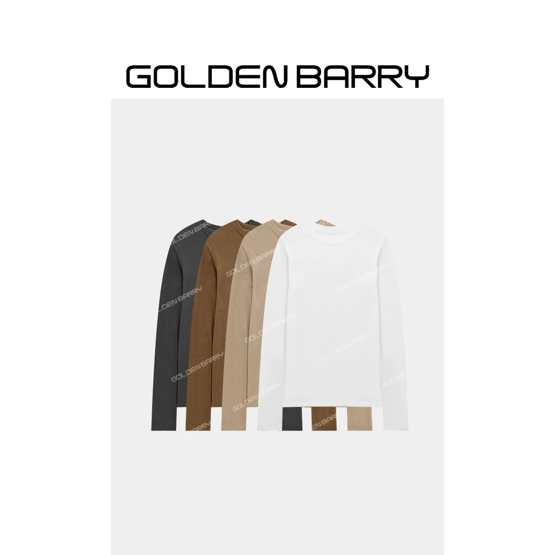 GOLDENBARRY|202369羊毛天丝打底衫【微瑕】