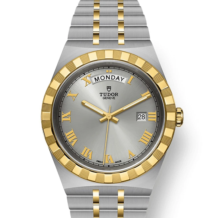99新 TUDOR/帝舵 皇家系列 m28603-0001 自动上链 钢表壳 41毫米