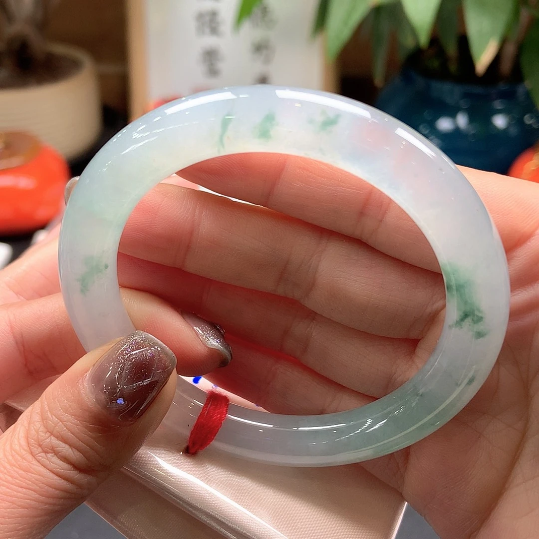 翡翠未镶嵌手镯56
