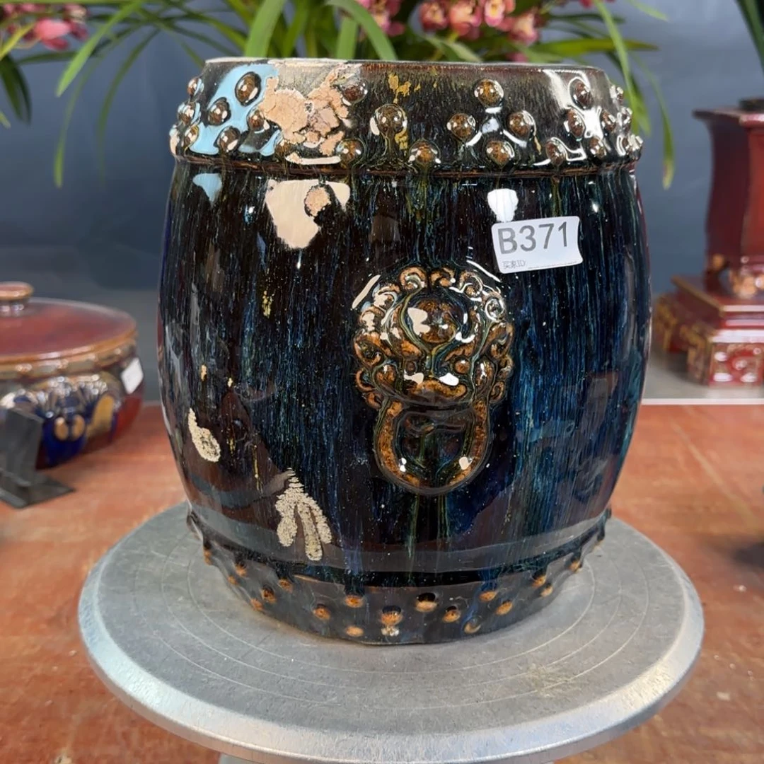 红泥花盆比*鱼371瑕疵的