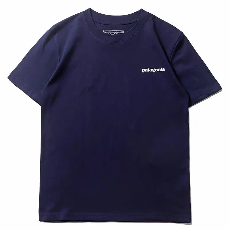 【 巴塔哥尼亚-飞鱼】yan速干短袖T恤男士蓝色速干