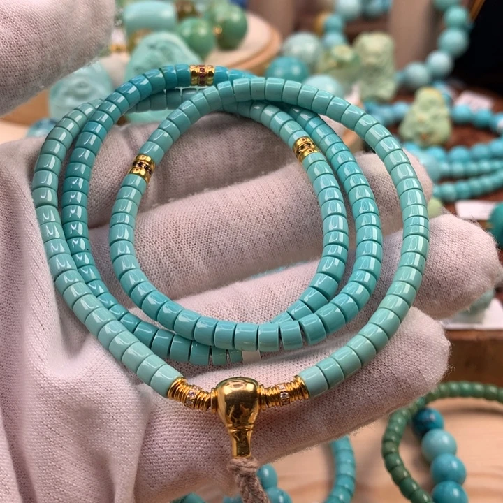 绿松石未镶嵌珠宝奇石