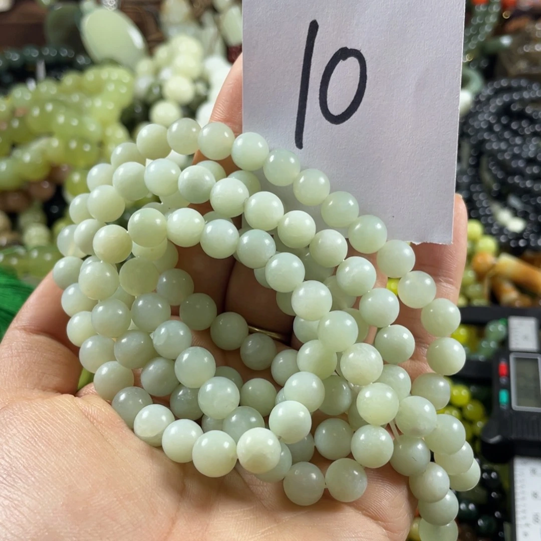 未镶嵌蛇纹石玉手串