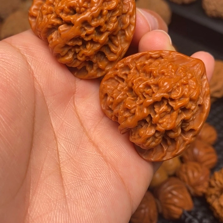 吊坠文玩核桃秦岭野生104