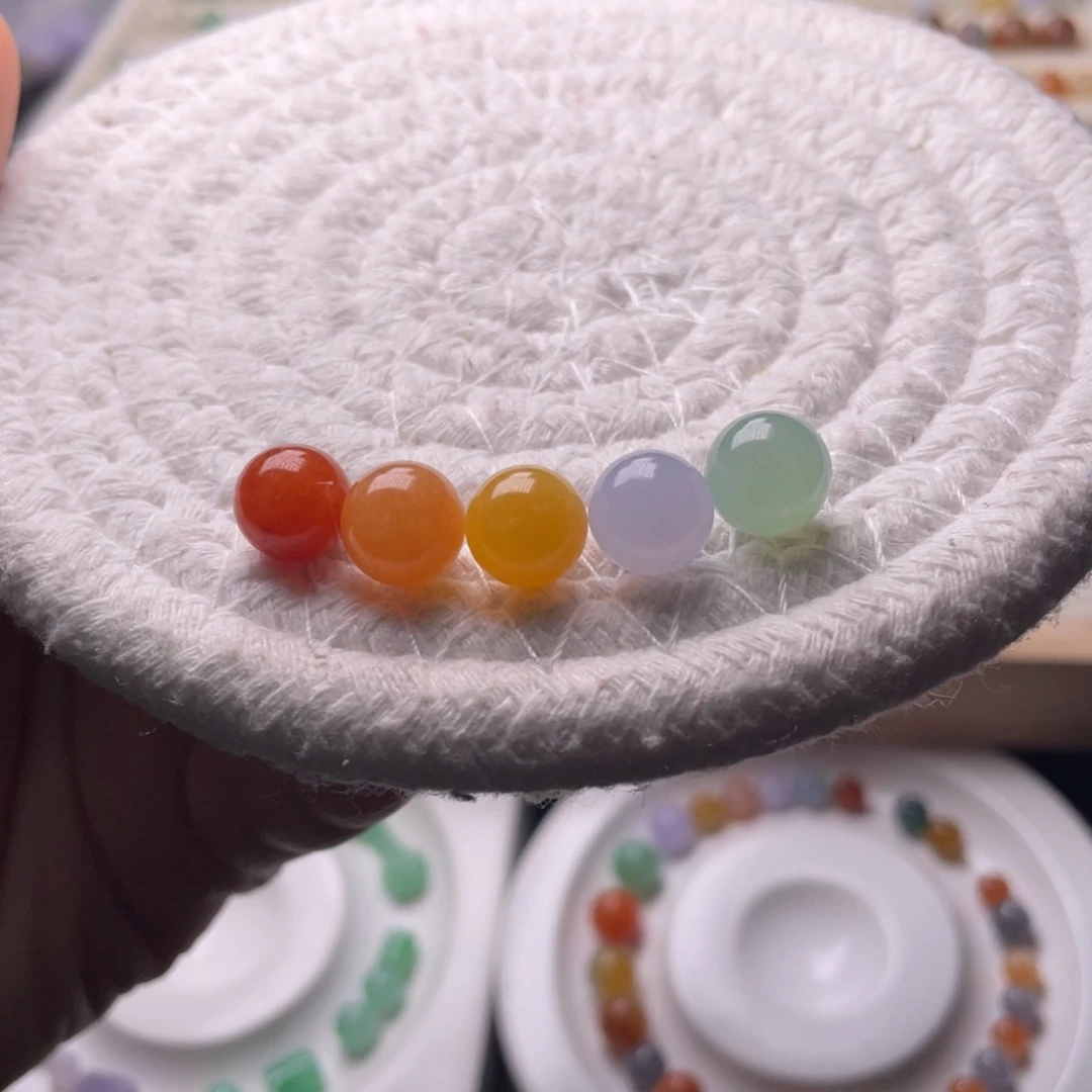 未镶嵌手链翡翠卡9加一组糖果珠