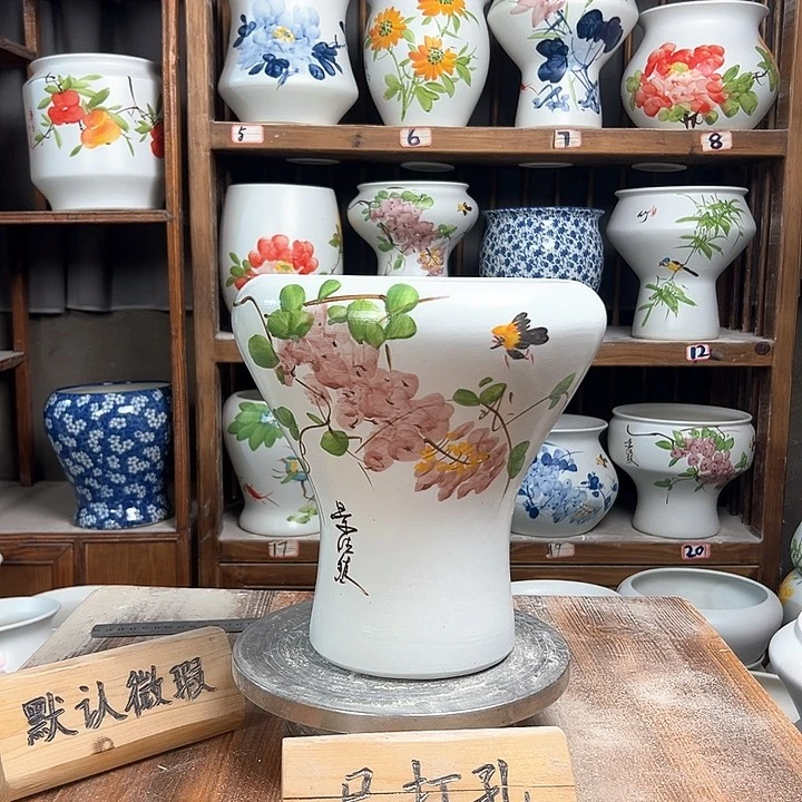 摆件火窝紫藤新款新款陶瓷