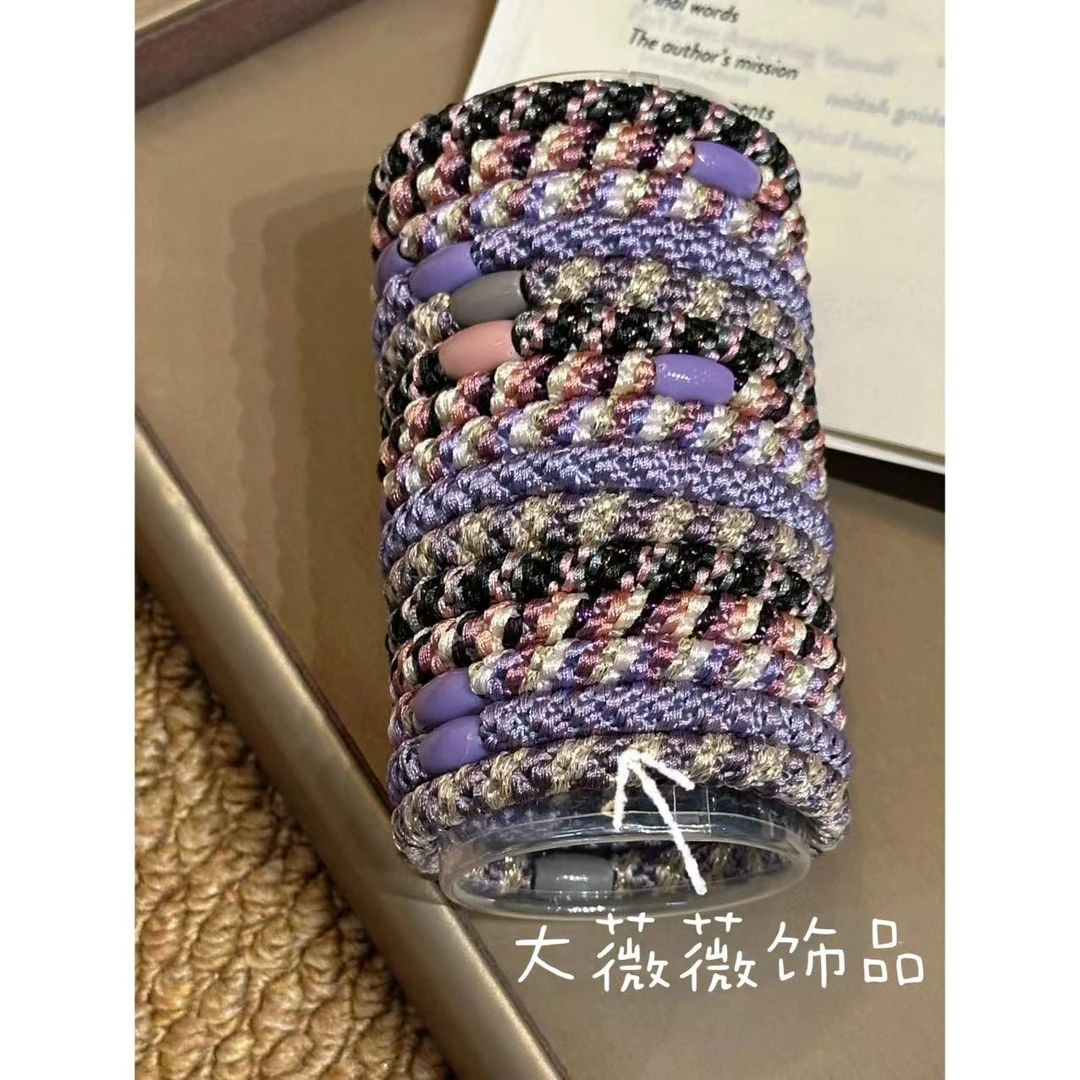 【15根】罐装头圈耐用加粗发绳-4855