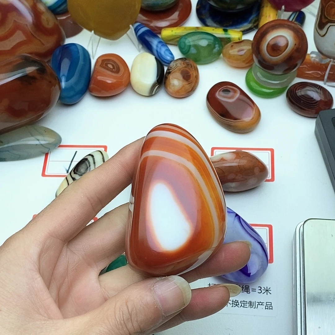 玛瑙/玉髓未镶嵌颈饰