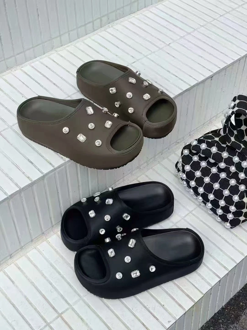 3318时尚休闲百搭夏季厚底拖鞋