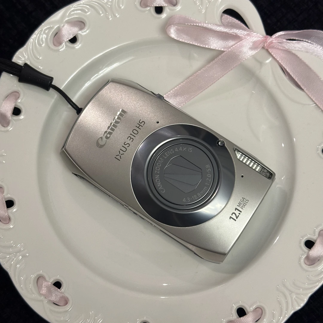 9新 Canon/佳能 ixus310hs网红款有实况1210w像素4.4倍氛围感相机