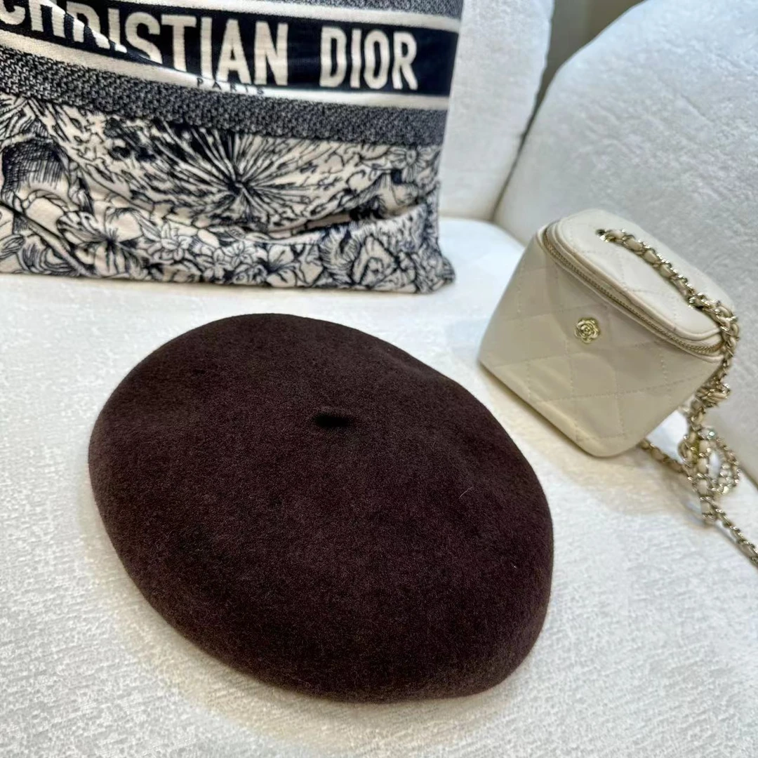 【大漂亮自制】新款纯羊毛韩版时尚百搭贝雷帽 W38MZ1235