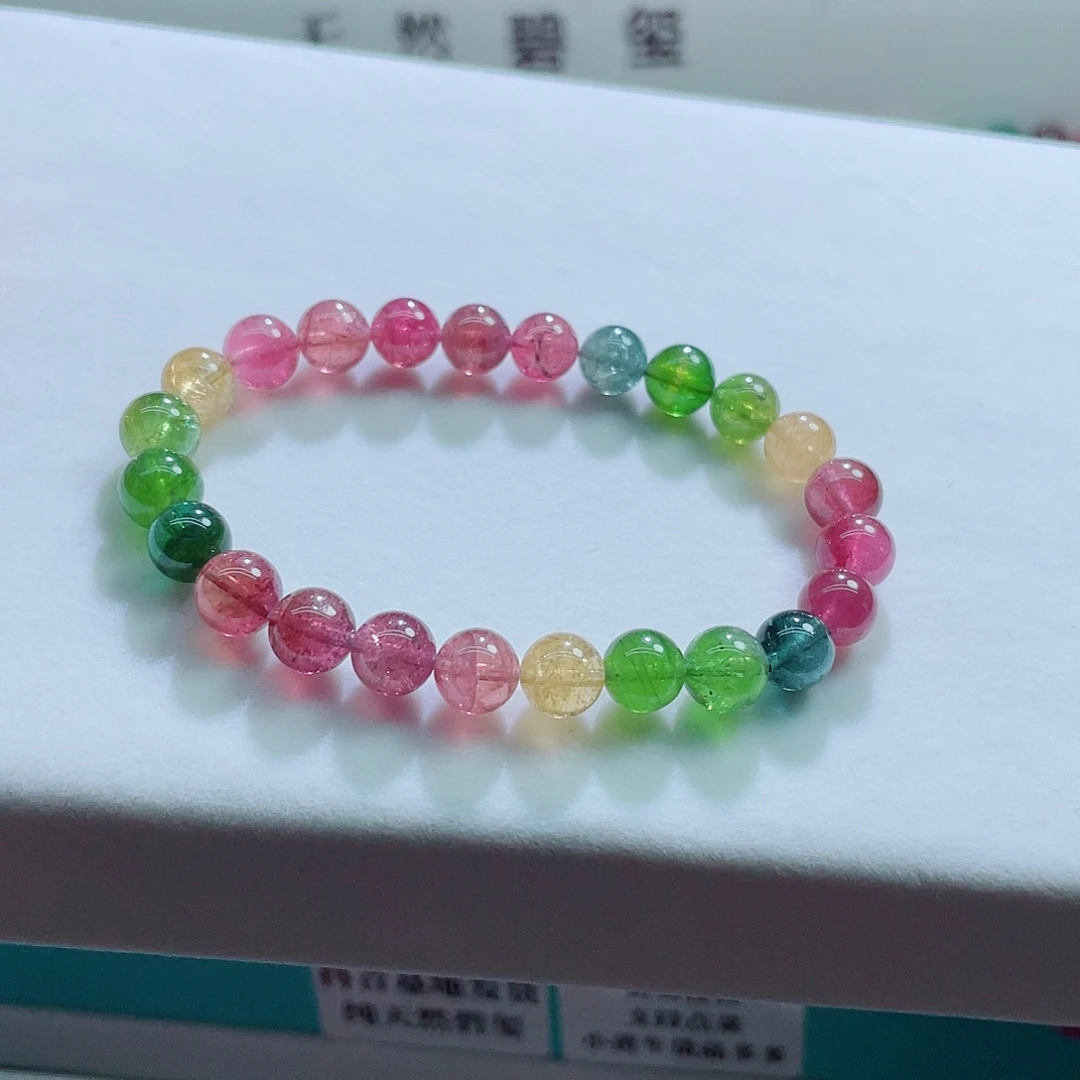 手链未镶嵌碧玺7.9mm左右