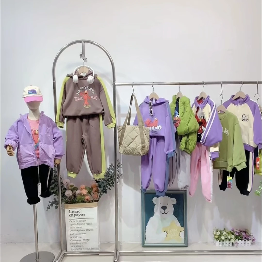 A5399#CYX-CARPOTREE-C1童装外套（橙色 粉色 绿色 蓝色）