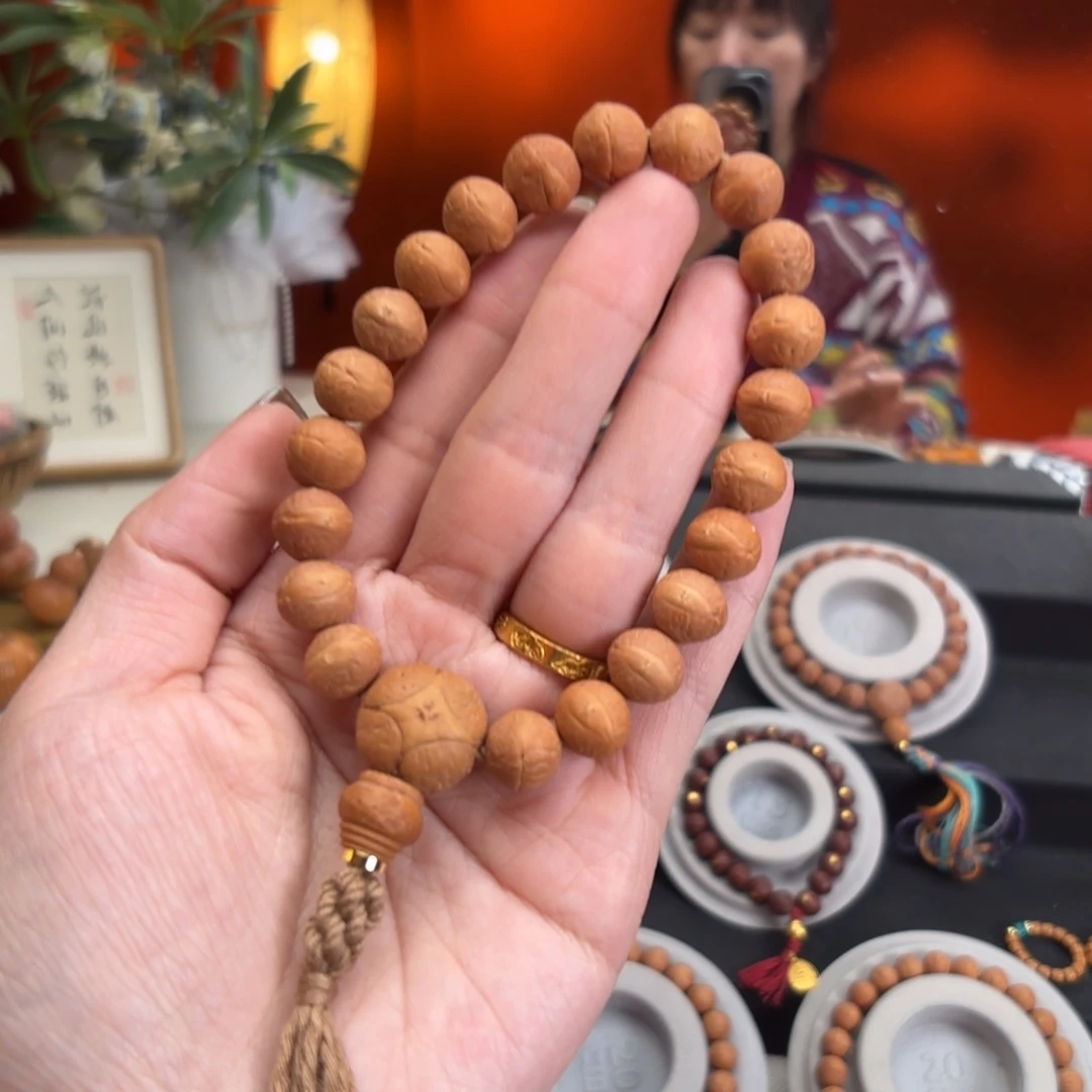 凤眼菩提吊坠戒****」11毫米铁籽单圈