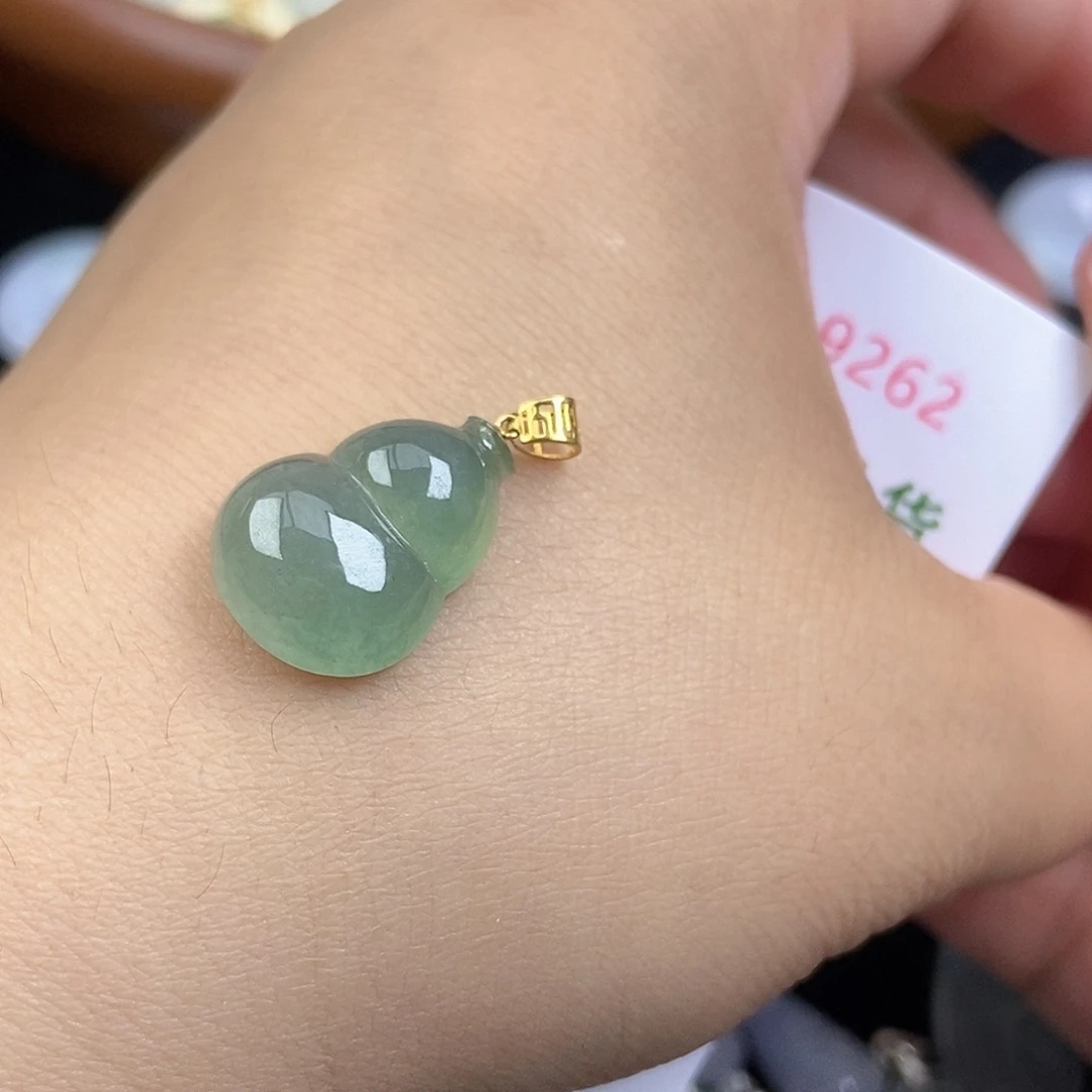 翡翠未镶嵌颈饰天然