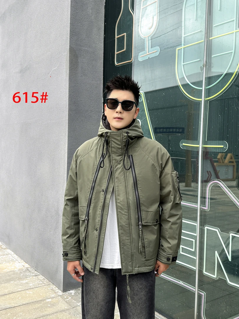 【极寒系列】615秋冬新款时尚保暖外套户外大拉链立体剪裁防寒服