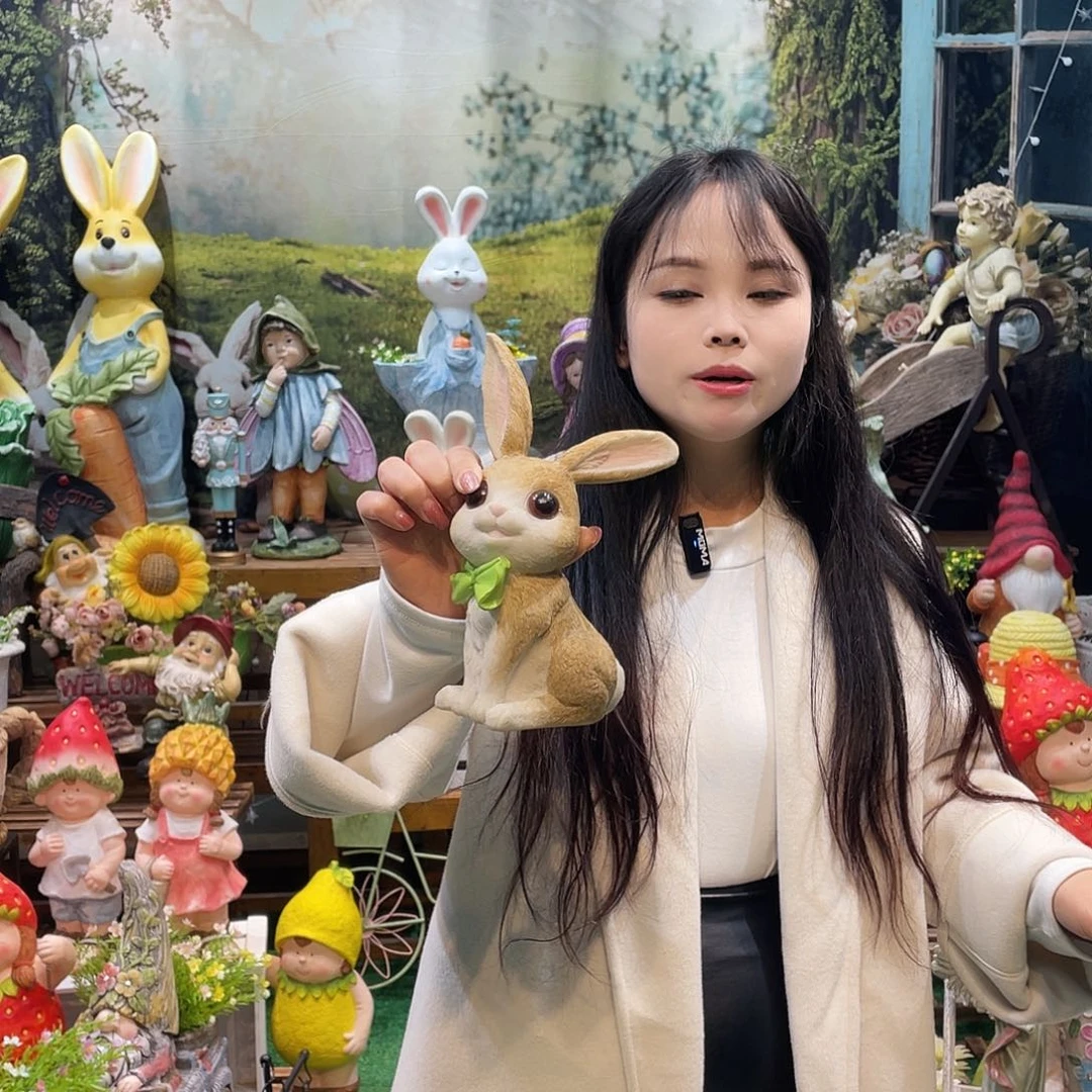 摆件花园摆件红红火火