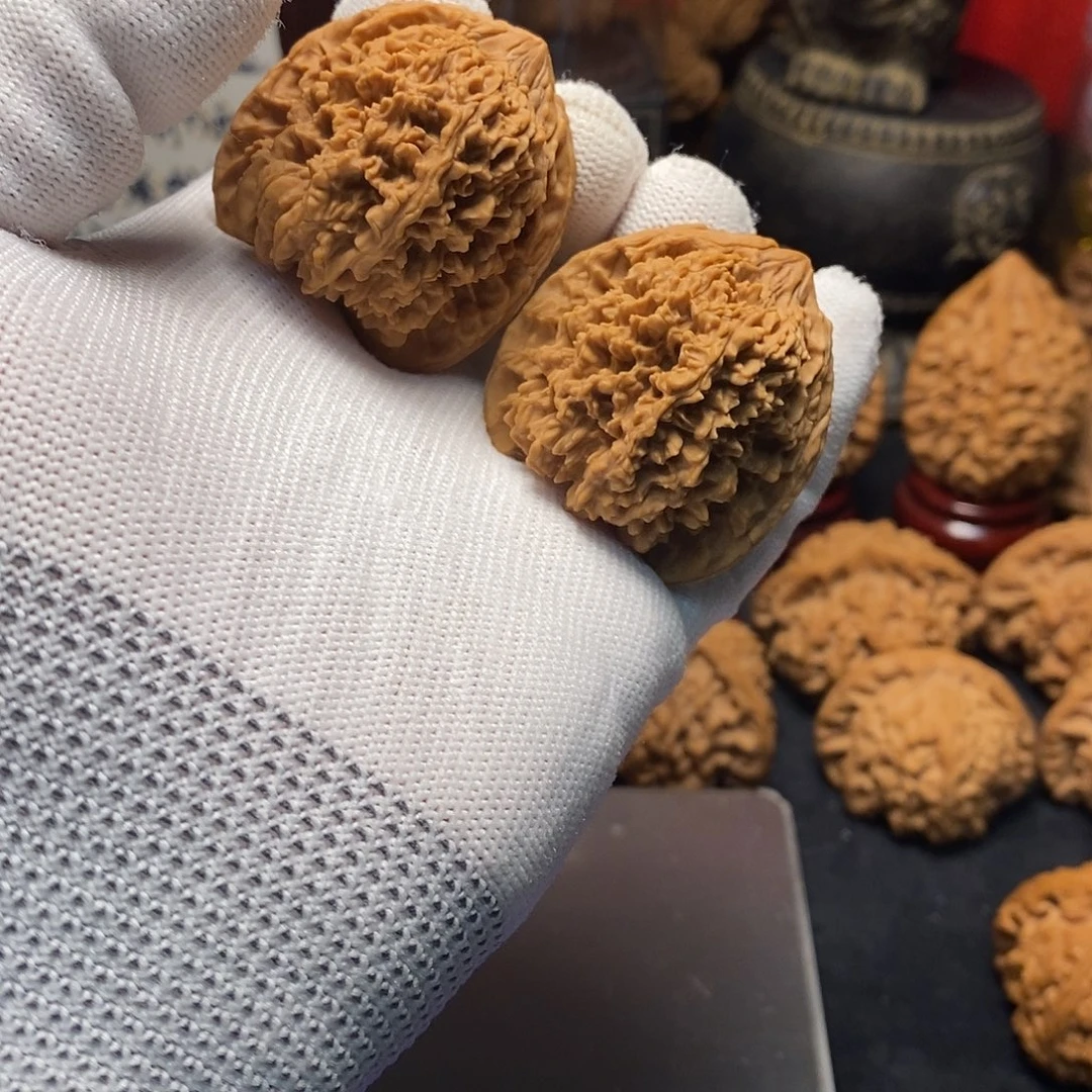 期***张文玩核桃吊坠满天星0729