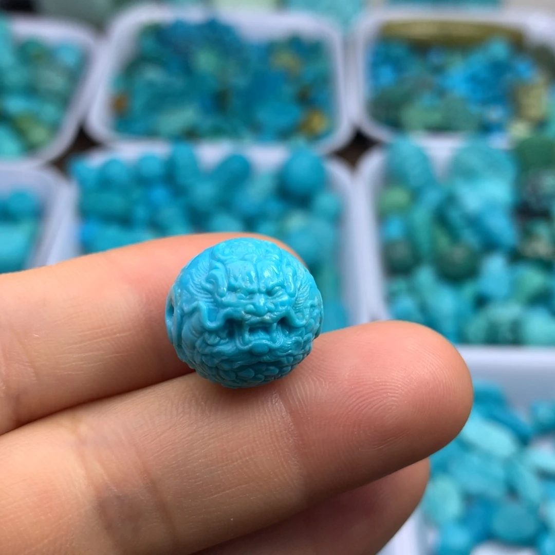 绿松石未镶嵌吊坠(不含链)15