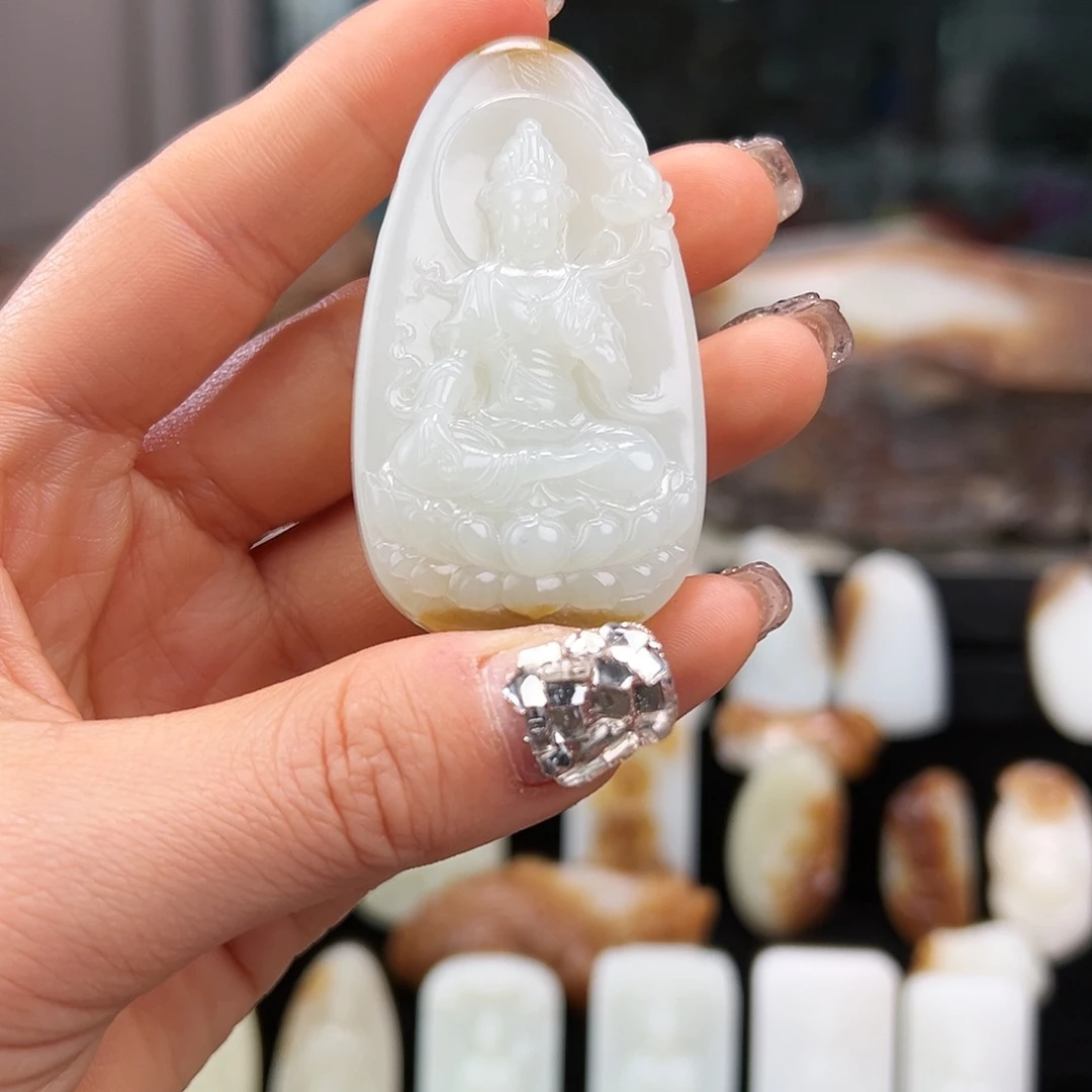 和田玉颈饰未镶嵌君**下