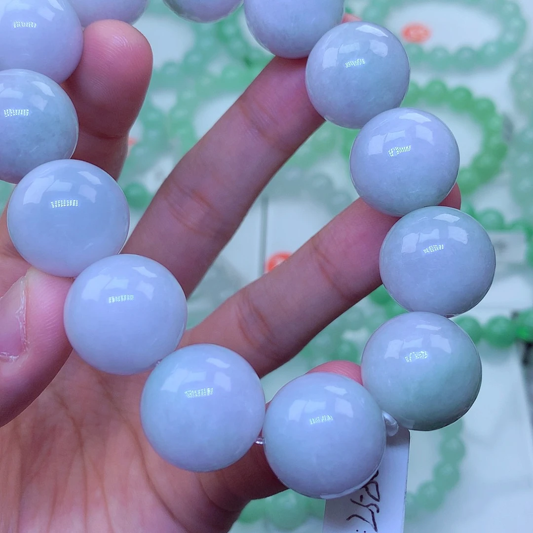 翡翠未镶嵌毛衣链
