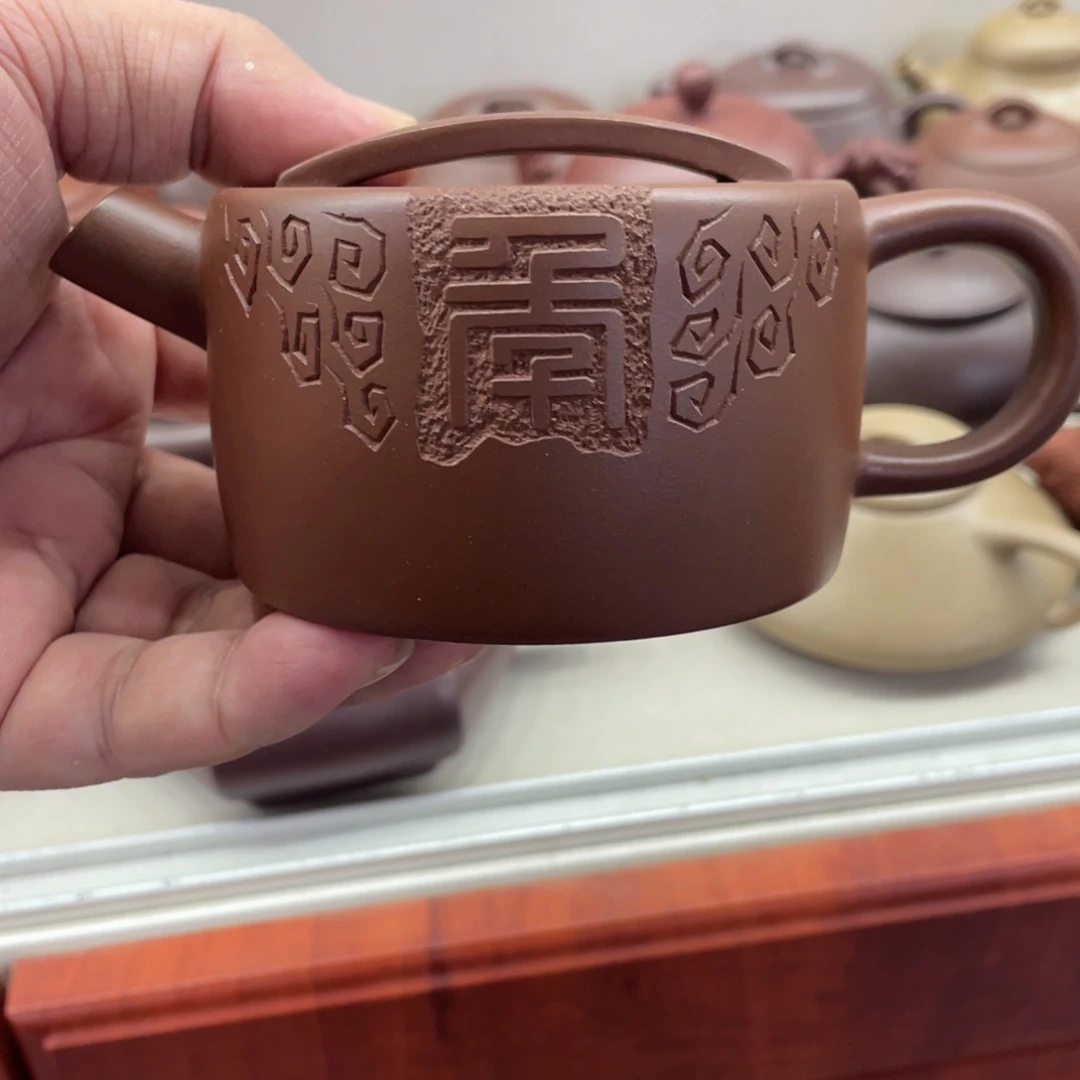 茶壶紫砂原矿手工紫砂壶