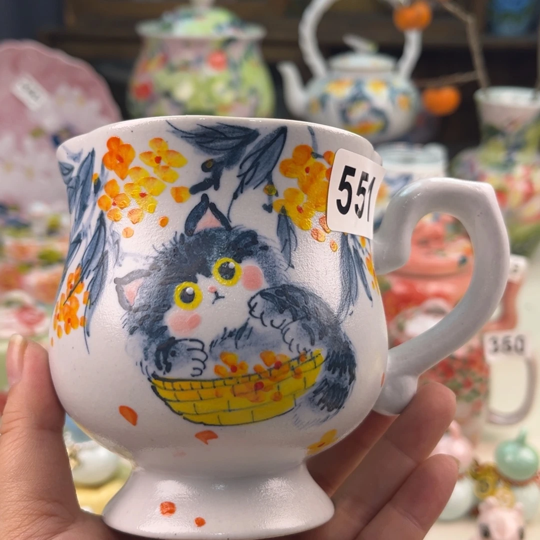 景德镇手工手绘陶瓷茶具