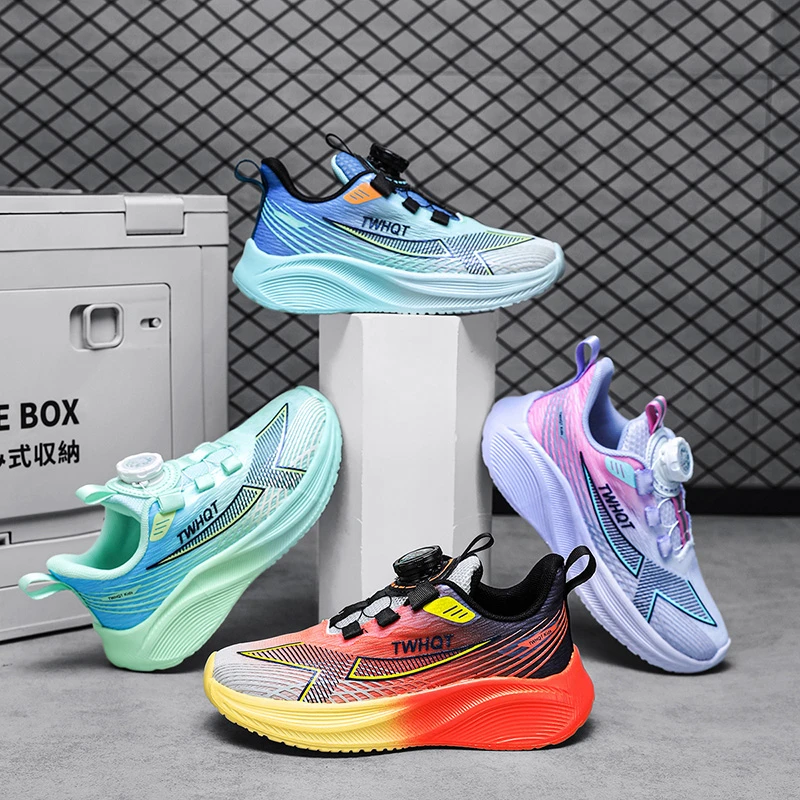 TWHQT KIDS童鞋夏季学生休闲中大童儿童网面透气运动鞋轻便跑步鞋