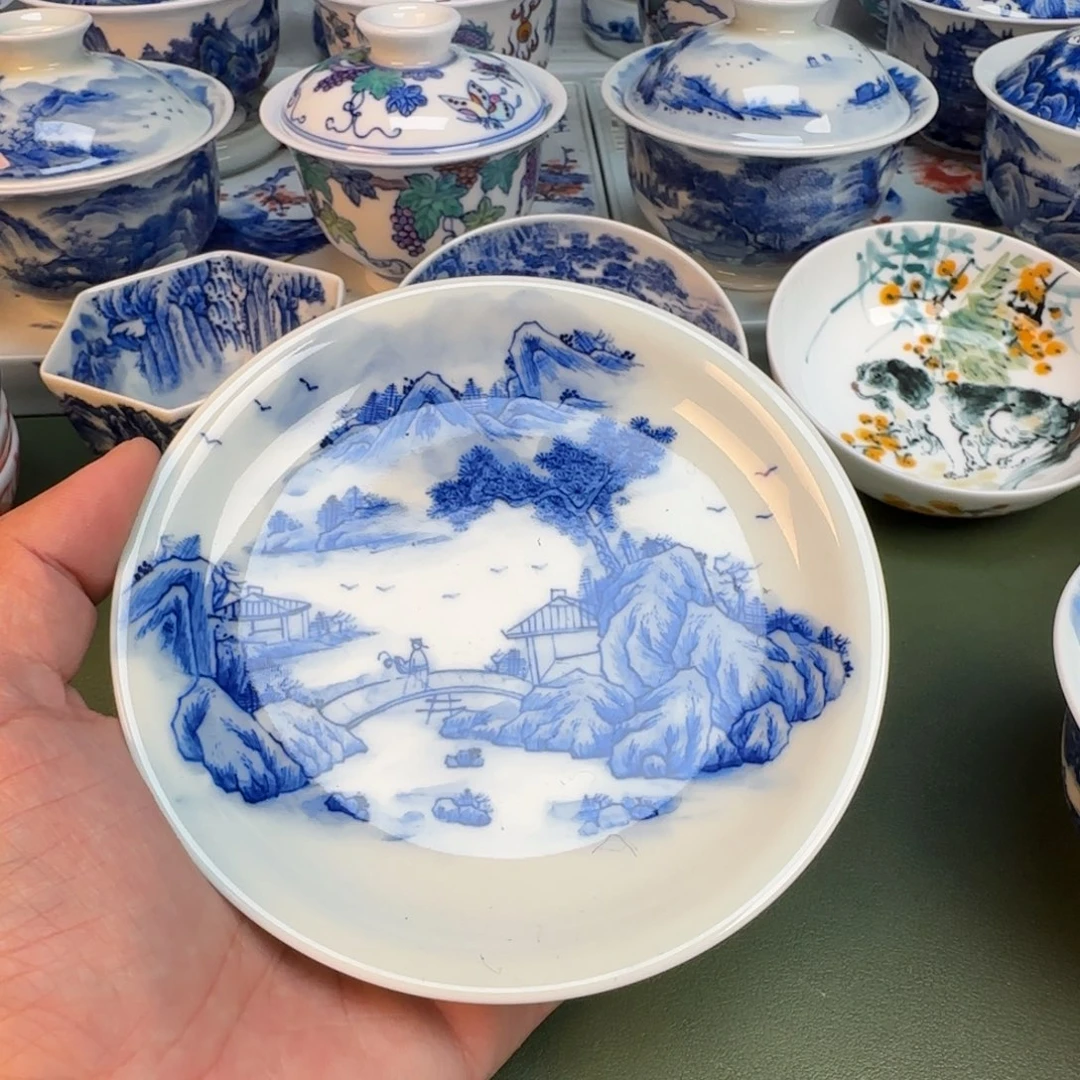陶纯手工纯手绘茶具374