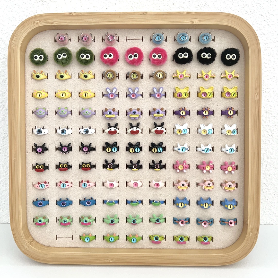 【主播代拆】丑萌七彩小怪兽手饰DIY可爱搞怪